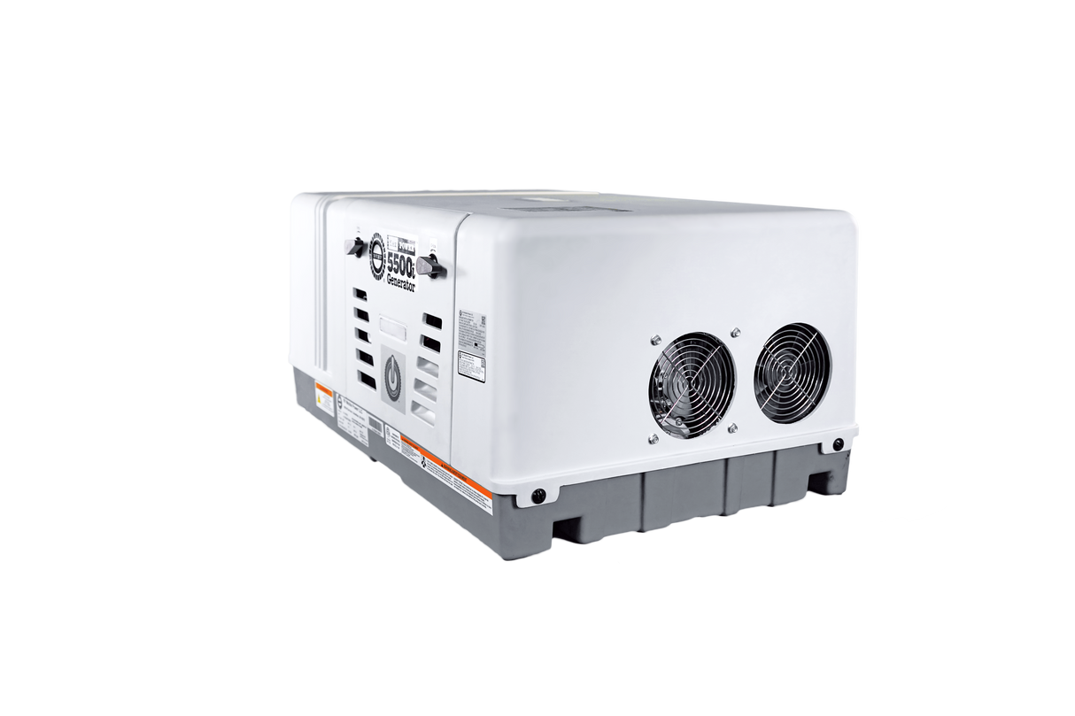 RVMP Flex Power® 5500i | 5500 Watt Dual-Fuel Installed RV Generator