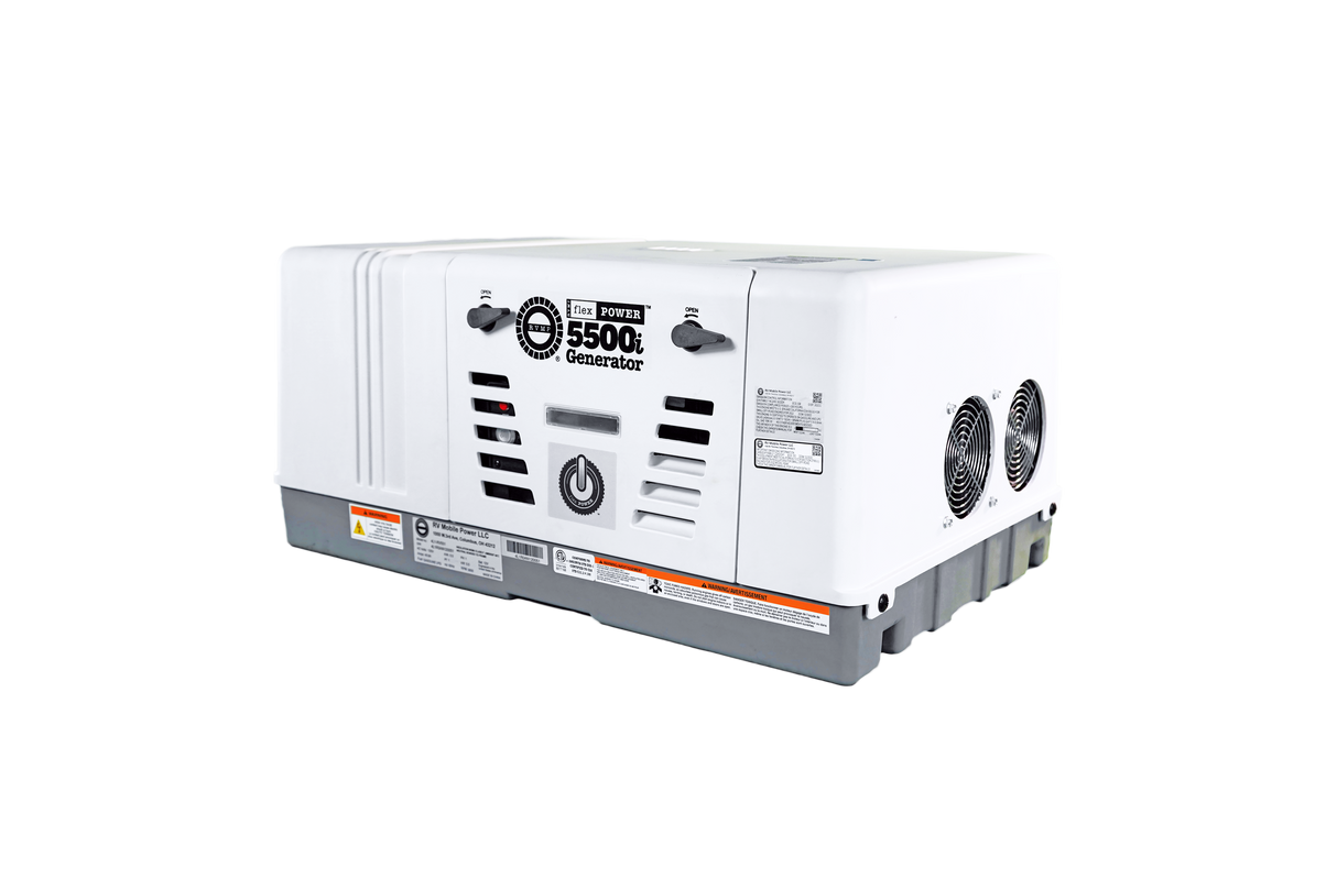 RVMP Flex Power® 5500i | 5500 Watt Dual-Fuel Installed RV Generator