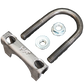 RVMP Flex Power Exhaust System Kit Aluminized Steel 1.25" x 36” Straight Tube Pipe with 1.25" x 10” 90° Exhaust Elbow, Exhaust Elbow, Exhaust Clamp | 36” Exhaust System Kit with Extended Drop - RV parts and accessories - Buy 10" Extended Drop Exhaust System Kit  online