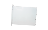 Side view of RVMP Flex Temp Water Heater for Recreational Vehicles in White