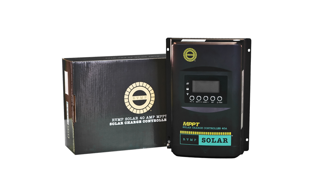 RVMP Solar 40 Amp MPPT Solar Charge Controller