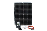RVMP Solar™ 220W Single Panel Solar Kit | Off-Grid Solar Kit - 220W | Off-Grid, RV, Camping, Home, Backup